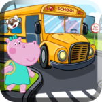أطفال حافلة المدرسة مغامرة