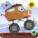 الشاحنات الوحش - لعبة سيارة للأطفال