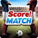 Score! Match - كرة القدم متعددة اللاعبين