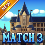 قلعة الجوهرة الملكية: Match3 puzzle