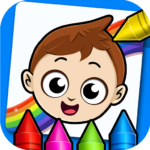 Baby Town Coloring Book - Coloring Games for Kids