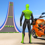 ألعاب تعلية ميجا - بطل الدراجة حيلة GT سباق