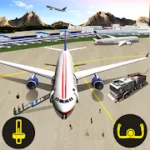 طائرة تجريبية محاكاة الطيران 3D - ألعاب الطائرة