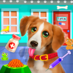 صالون Virutal Dog Daycare: Animal Pet Doctor Care