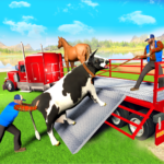 نقل حيوانات المزرعة: ألعاب قيادة الشاحنة الطائرة