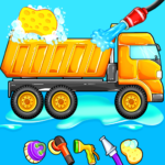 ألعاب غسيل الشاحنات للأطفال - لعبة غسيل السيارات