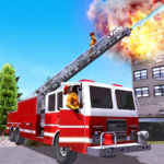 لعبة حريق لتعليم قيادة السيارات 2019 - Fire Truck