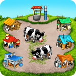 Farm Frenzy: لعبه المزرعه الس
