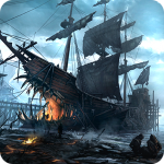 عصر القراصنة معركة سفينة حربية
